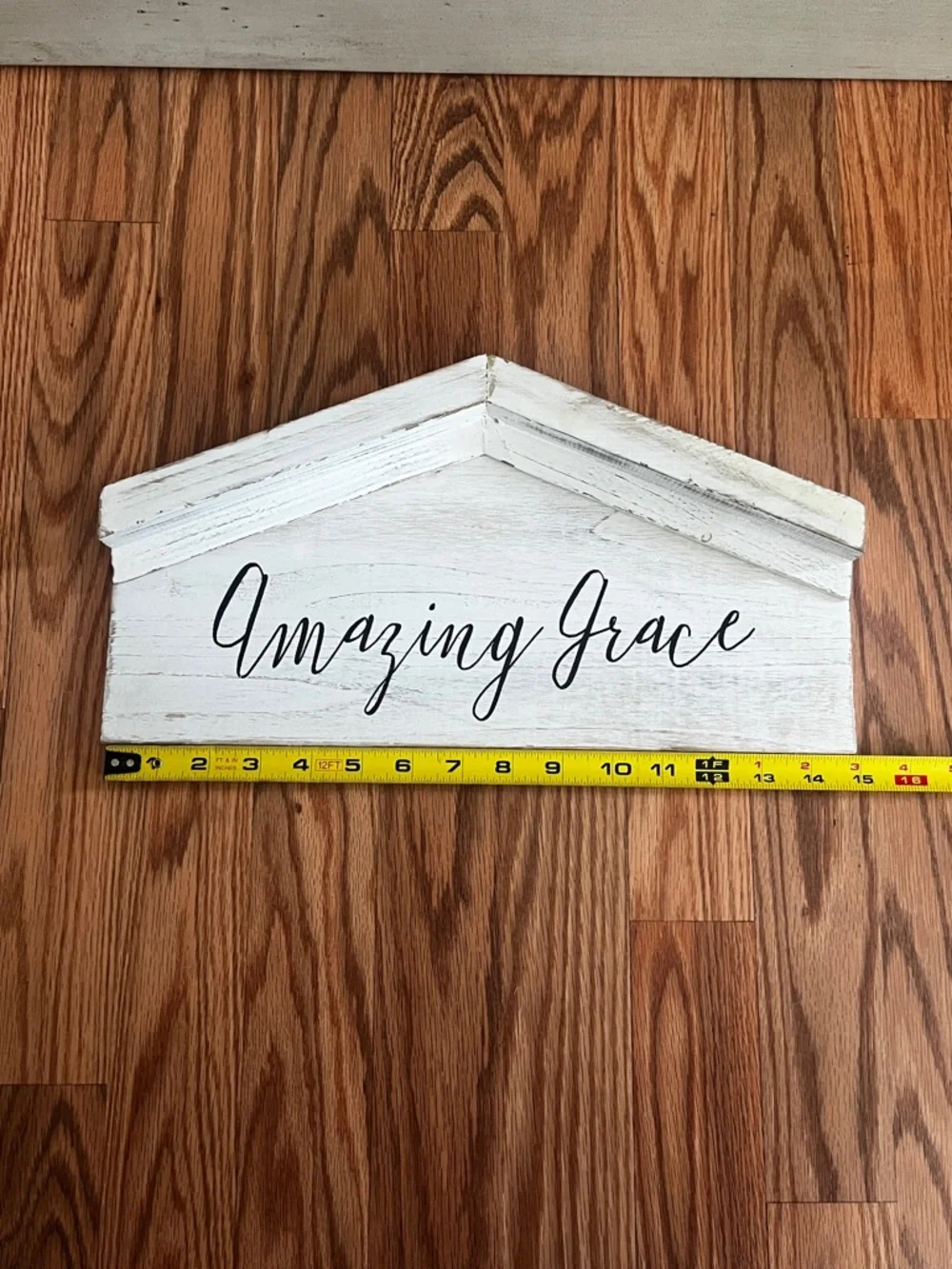 Amazing Grace Rustic Wood Sign - NWOT